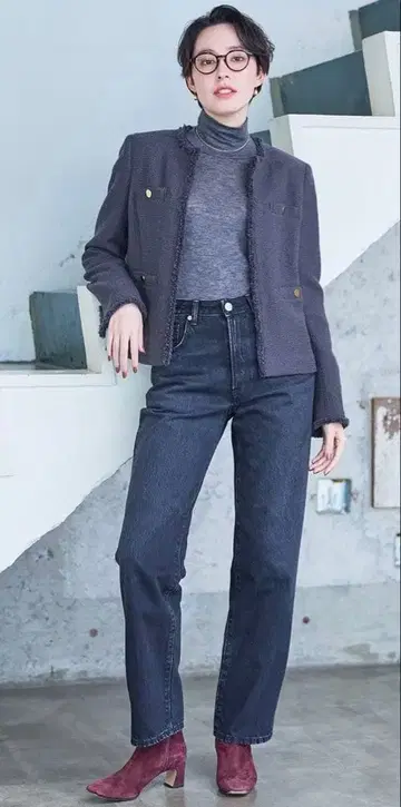 [ SOMETHING ] ELSA 빈티지 스트레이트 데님 팬츠