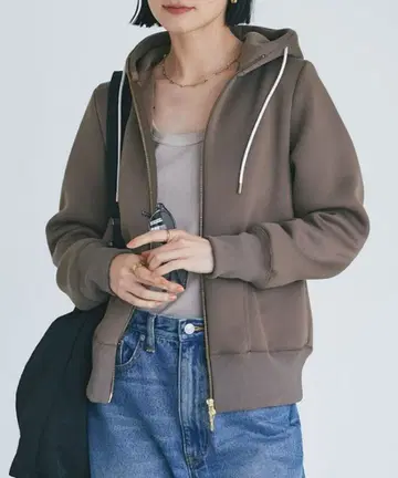 [새상품급] RIVE DROITE 스펀지 종이상자 ZIP 후드티