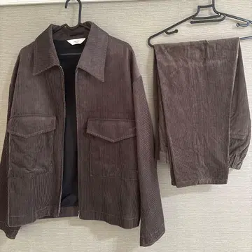 WYM LIDNM 코듀로이 브라운 셋업