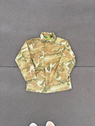 70~80s 리버서블 카모플라쥬 밀리터리 자켓