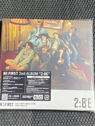 BE:FIRST 2nd ALBUM '2:BE' CD+DVD