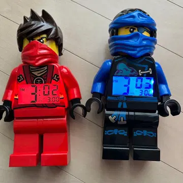 레고 알람 시계 닌자고 레고 NINJAGO 시계 미니 피규어