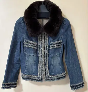 TO BE CHIC 데님 자켓 38 사이즈