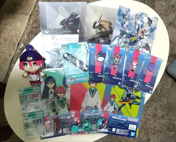 제일복권 건담 하위상 등 굿즈 모음