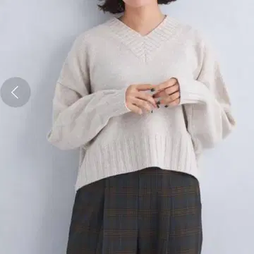 그린 라벨 릴랙싱 V넥 풀오버 니트