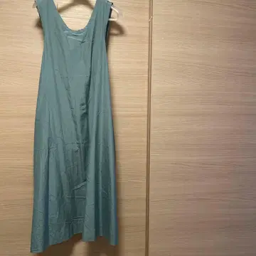 슬리브리스 티셔츠 원피스 라이트 블루