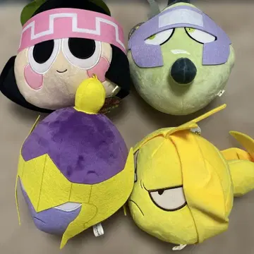 샤먼킹 지령 봉제 인형 전 4종 세트