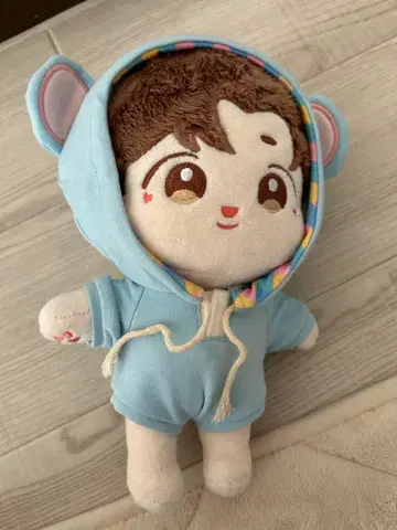 BTS RM 봉제 인형(후드 부착 후드티)