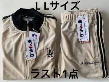 LA 다저스 벨로아 느낌 트랙 자켓, 이지 팬츠