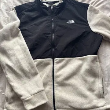 THE NORTH FACE 플리스 자켓 XL 블랙/화이트