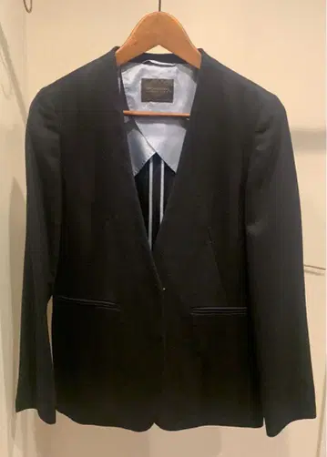 TOMORROWLAND 노카라 자켓 네이비(다크 네이비)