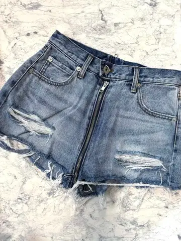 [ SPIRALGIRL ] 데님 숏팬츠 S