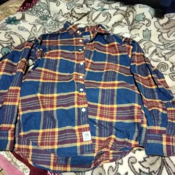 goodday 플란넬 셔츠 M 사이즈 체크 무늬