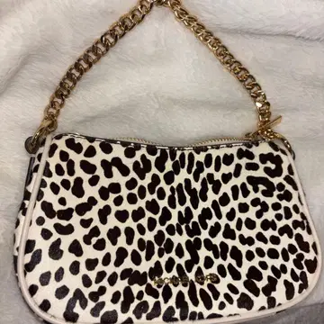 미사용 MICHAEL KORS 레오파드 무늬 핸드백