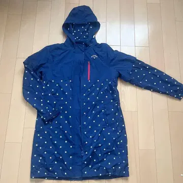 Callaway 여성용 우비 LL 별 패턴 네이비