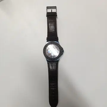 GUESS 시계 브라운 가죽