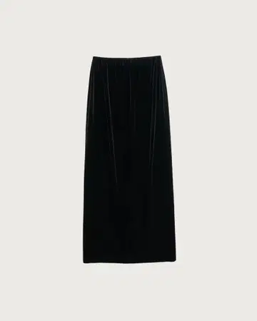 enof velour long skirt