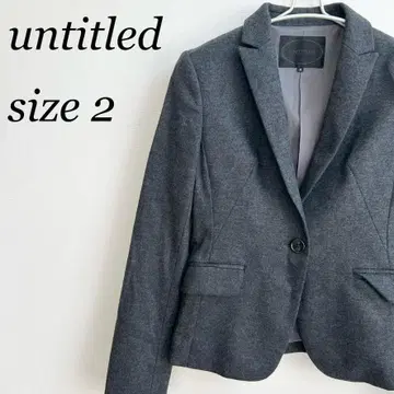 언타이틀 자켓 수트 그레이 여성용 무지
