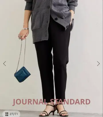 JOURNAL STANDARD 울 라이크 스트레치 팬츠