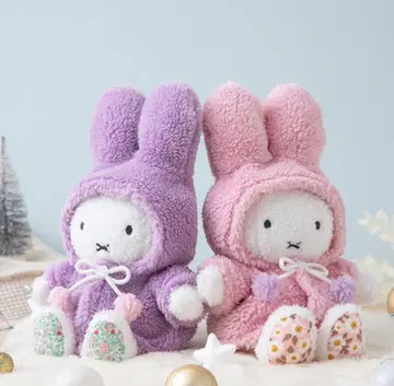 미사용 새상품 플라워 미피 착용 의류 뽀송 케이프 퍼플