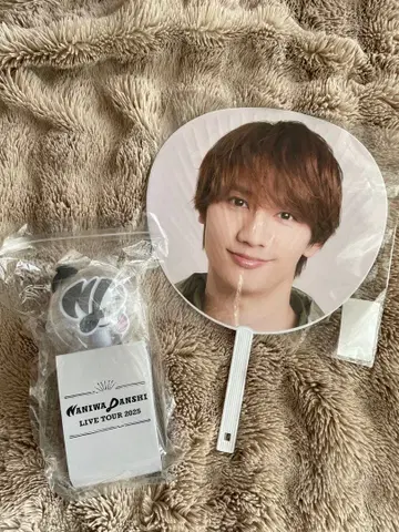 나니와단시 응원봉 후지와라 죠이치로 부채