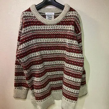 FREAK'S STORE 페어아일 패턴 니트 M 사이즈