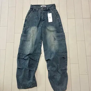 Avandress 블루 데님 스트릿 팬츠 새상품, 배송비 포함