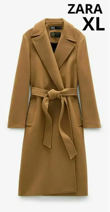 ZARA 자라 울 혼방 롱 코트