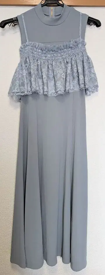 레이스 뷔스티에 세트 컷 원피스