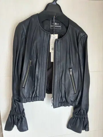 GRACE CONTINENTAL / 라무 가죽 자켓 /38/새상품