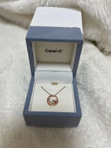 Canal 4C 로즈 골드 목걸이