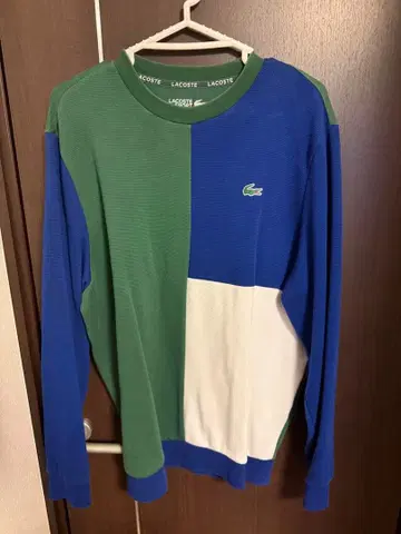 LACOSTE 패널 디자인 트레이닝복