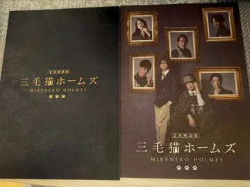 음악 낭독극 삼색 고양이 홈즈 팜플렛 전단지