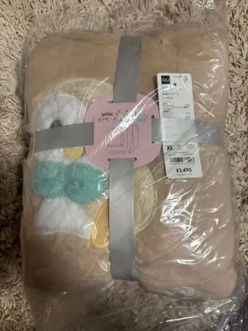 GU 마쉬멜로우 필 라운지 세트 XL 포켓몬