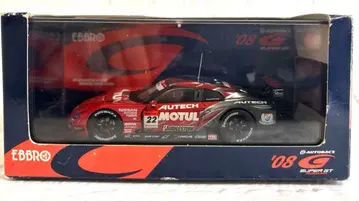 EBBRO 1/43 MOTUL AUTECH GT-R 2008 #22