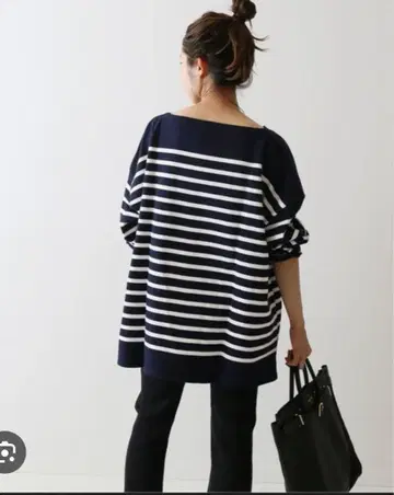 FRAMeWORK 보더 긴팔 상의