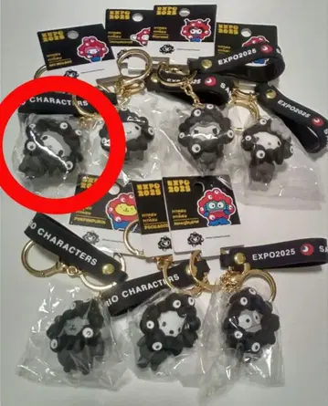 마이멜로디 단품 블랙 미야쿠미야쿠 산리오 흑백 만박 Expo 키링