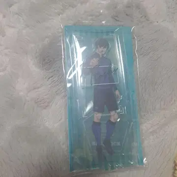 블루 록 아크릴 스탠드 사인 이토시 린