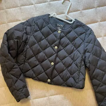 TAION 블랙 크롭 자켓