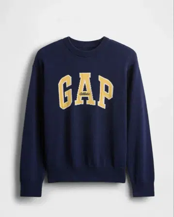 GAP 로고 니트 네이비