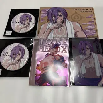 TO BE HERO X 팝업 클리어 카드 캔뱃지 특전 량룡