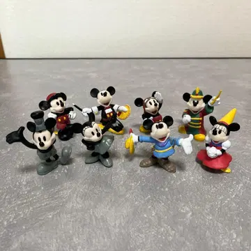 미키 미니 피규어 8체 세트 디즈니 레트로