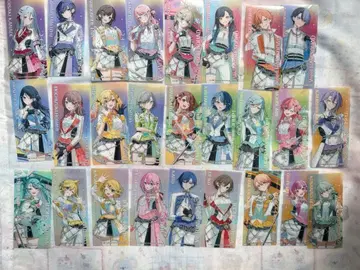 애니메이트 혜택 프로세카 감사제 기념 페어 클리어 책갈피 26종 전종 2