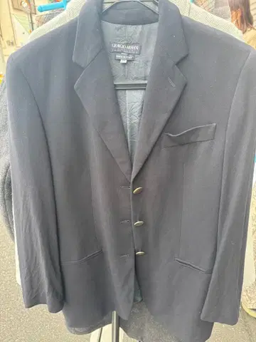 조르지오 아르마니 테일러드 자켓 블랙