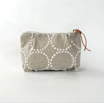 지퍼 파우치 [ tambourine ] 미나 페르호넨 동글동글 귀여운