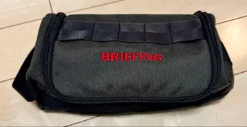 BRIEFING 나일론 파우치 그레이 라운드의 멋진 동반자!