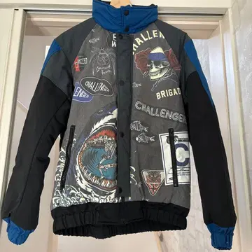 CHALLENGER 그래픽 다운 자켓 S 사이즈