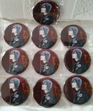 골드 컬러의 콘체르토 3 히카루도 타카시 캔뱃지 10개