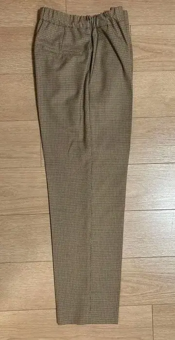 새상품 GALERIE VIE 체크 팬츠