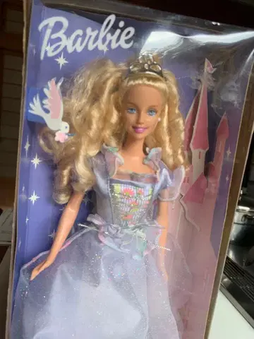 버피 인형 프린세스 금발, 파란 눈, 라메 드레스